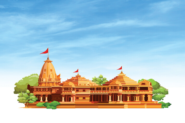 The Ram Temple in Ayodhya represents both faith and cultural heritage.